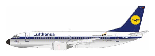 【予約商品】737-300 ルフトハンザ航空 「UEFA 88」  D-ABXE 1/200 (JF20251121) [JF-737-3-001P]