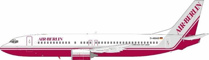 【予約商品】737-400 エア・ベルリン D-ABAB 1/200 (JF20260920) [JF-737-4-003L]