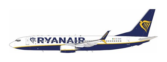 【予約商品】737-800(WL) ライアンエア EI-GXK 1/200 (IF20260616)［JF-737-8-025L］