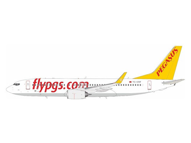 【予約商品】737-800(WL) ペガサス航空 TC-CRF 1/200 (JF20250907) [JF-737-8-051]