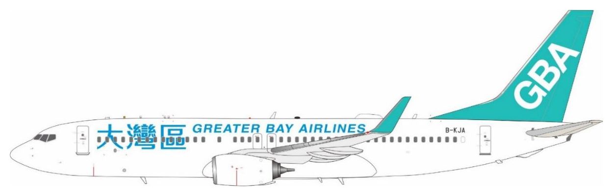 【予約商品】737-800 グレーター・ベイ航空 B-KJA 1/200 (JF20251229) [JF-737-8-057L]