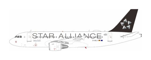 【予約商品】A319-100 ルフトハンザ・シティライン 「スターアライアンス」 D-AILX 1/200 (IF20260616)［JF-A319-017L］