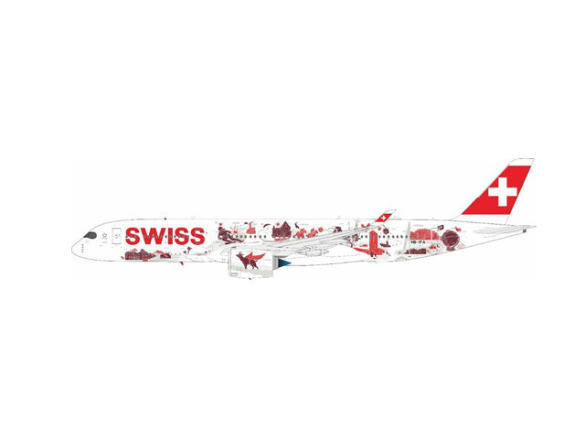 A350-900 スイスインターナショナルエアラインズ 「 Wanderlust Livery 」 HB-IFA 1/400 [JF-A350-9-018C]