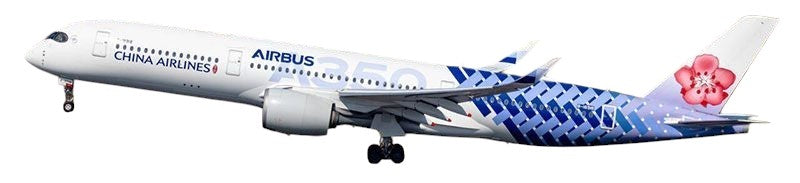 【予約商品】A350-900 チャイナエアライン 「Carbon Fibre Livery」 B-18918 1/200 (KJ20260606)［KJ-A359-239］