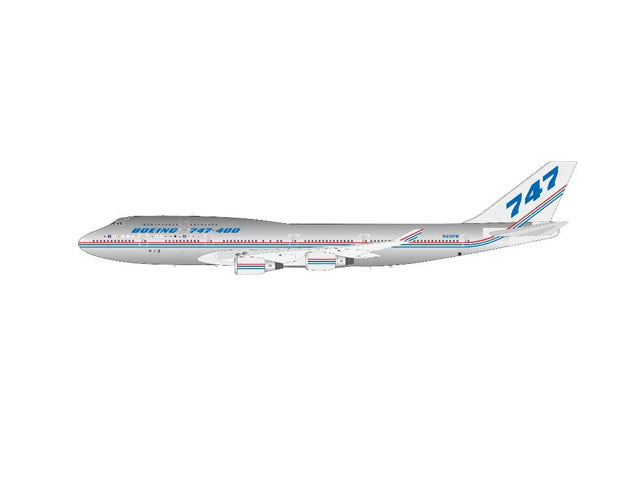 B747-400 ボーイング ハウスカラー ※ポリッシュ仕上げ N401PW 1/200 [KJ-B744-175]