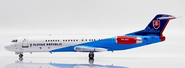 【予約商品】フォッカー100 スロバキア政府専用機 OM-BYC 1/400 (JC20241001) [LH4236]