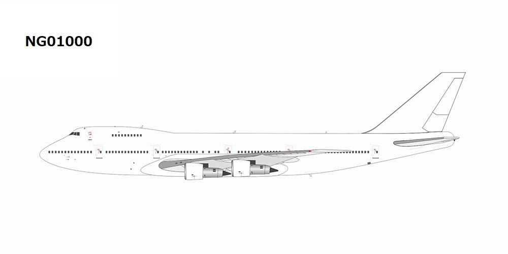 B747-100 White 1/400 [NG01000] 