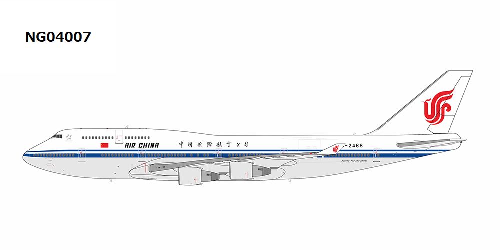NG Models 【予約商品】B747-400M エアチャイナ(中国国際航空) B