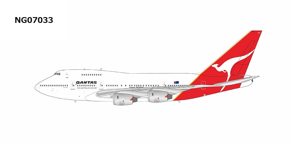 747SP Qantas The Australian Airline title named City of Traralgon VH-EAB 1/400 [NG07033] 