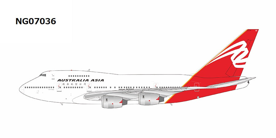 747SP Australia Asia Airlines "City of Traralgon" VH-EAB 1/400[NG07036] 