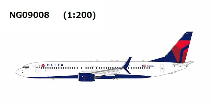 デルタ航空　NG model 1:400 お取り寄せ商品】1/400 A330-900 デルタ航空「TEAM USA特別塗装