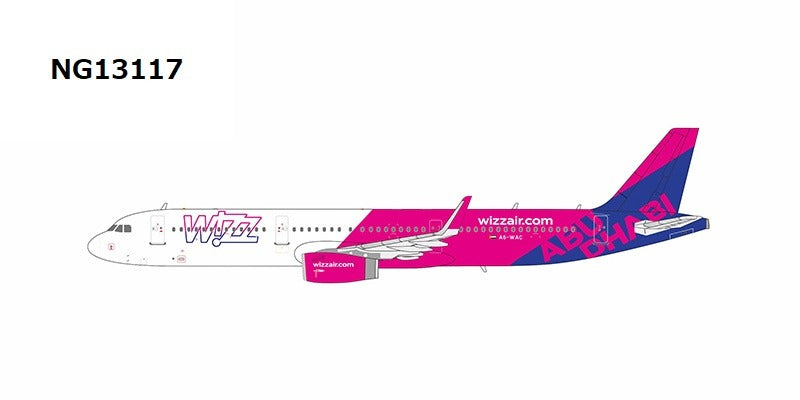 [Pre-order item] A321neo Wizz Air "Abu Dhabi" A6-WAC 1/400 (NG20241217) [NG13117] 