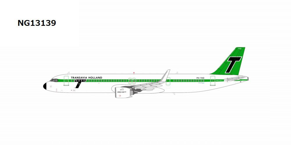 ※予約受付終了【予約商品】A321neo トランザビア航空 「1960s Retro colors」 PH-YHD 1/400 (NG20250922) [NG13139]