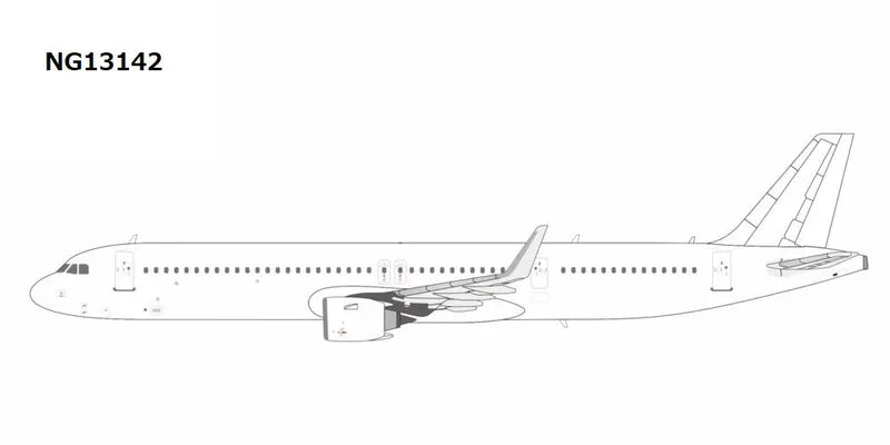 A321neo ホワイト 「CFM LEAP-1A engines」 1/400 [NG13142]