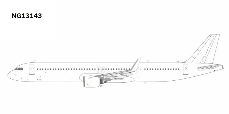 A321neo ホワイト 「PW PW1000G engines」 1/400 [NG13143]