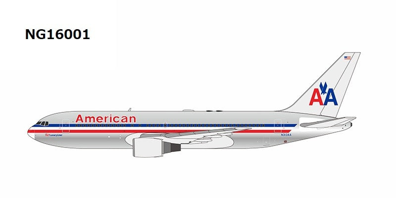 767-200 アメリカン航空 「Chrome cs ・ CF6 engines ・ 767 Luxury Liner」N313AA 1/400 [NG16001]