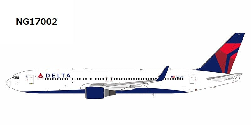 767-300ER/w デルタ航空 (with CF6 engines)  N173DZ 1/400 [NG17002]