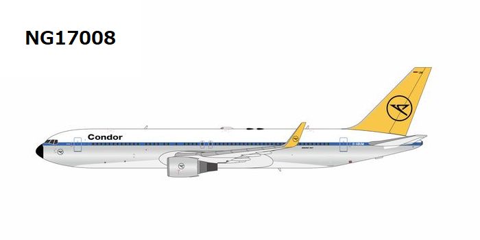 B767-300ER/w コンドル航空 「Retro colors」 D-ABUM 1/400 [NG17008]