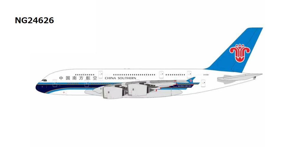 A380 中国南方航空 「First A380 for China」 B-6136 1/400 [NG24626]