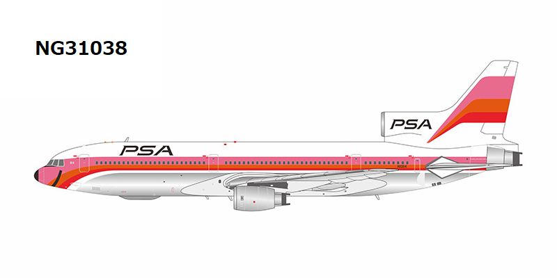 L-1011-1 PSA(パシフィック・サウスウエスト・エアラインズ)  with extra underbody fairing N10114 1/400 [NG31038]