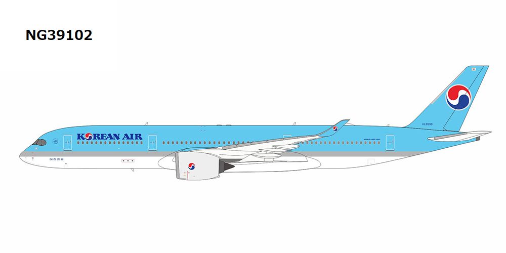 A350-900 大韓航空 「the 1st A350 for KE」 HL8598 1/400 [NG39102]