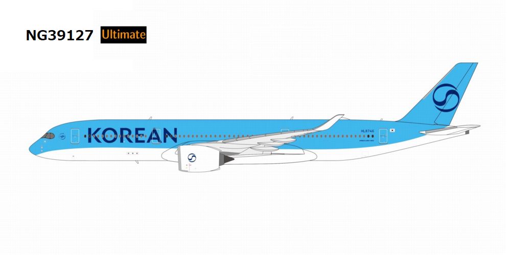 A350-900 大韓航空 New Livery ※ラグジュアリーパッケージ仕様 HL8746 1/400 [NG39127]