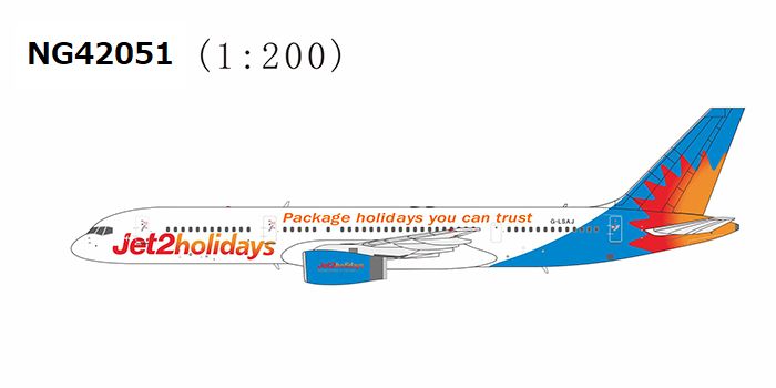 B757-200/w Jet2.com (ジェットツー・コム) G-LSAJ 1/200 [NG42051]