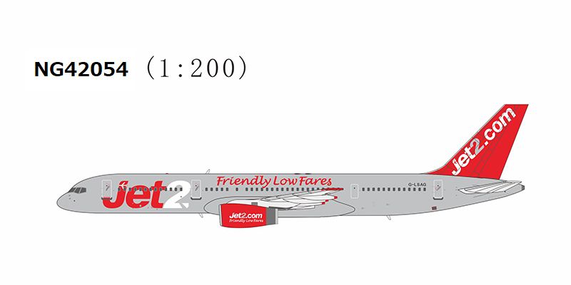 B757-200 Jet2.com (ジェットツー・コム) G-LSAG 1/200 [NG42054]
