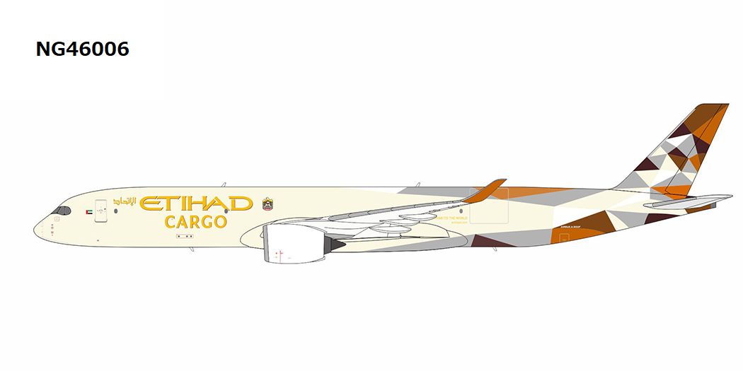 エティハド航空 A350-1000 1/400 NG Models A350F エティハド航空カーゴ Etihad Cargo 1/400
