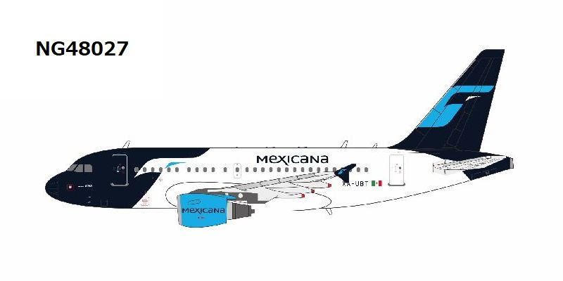 【予約商品】A318-100 メキシカーナ航空 XA-UBT 1/400 (NG20260127) [NG48027]