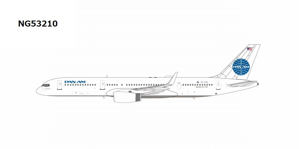 【予約商品】B757-200/w アイスランド航空 「Criterion Travel's Pan Am livery」 TF-FIC 1/400 (NG20250922) [NG53210]