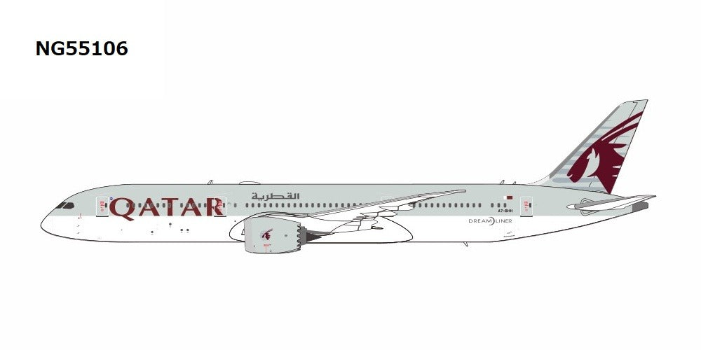 【予約商品】B787-9 カタール航空 A7-BHH 1/400 (NG20241115) [NG55106]