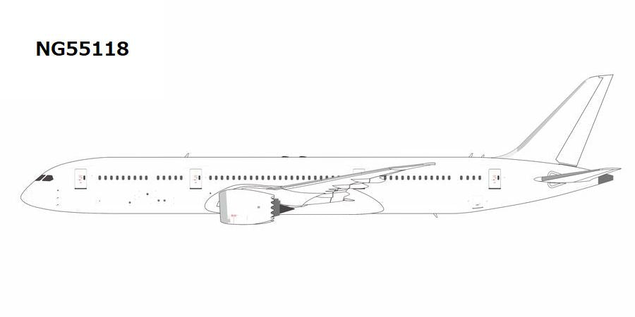 B787-9 ホワイト 「Trent 1000 ENGINES」 1/400 [NG55118]
