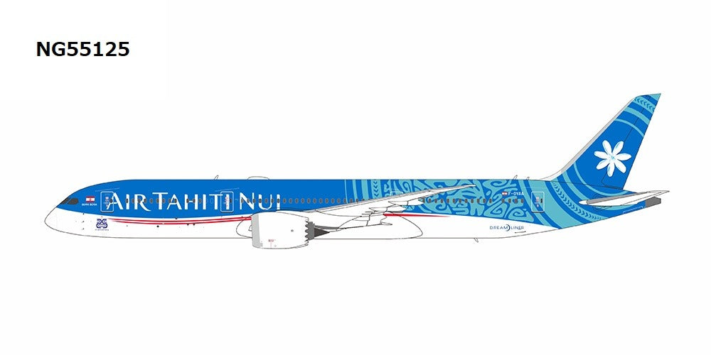 [Pre-order item] 787-9 Air Tahiti Nui "25th anniversary" sticker; named "Bora Bora" F-OVAA 1/400 (NGS20240405) [NG55125] 