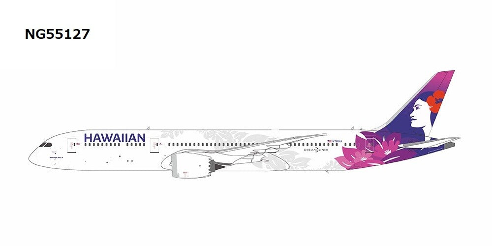 【予約商品】B787-9 ハワイアン航空  first 787-9 Dreamliner 「received by HA  named 『Kapuahi』」 N781HA 1/400 (NG20241115) [NG55127]