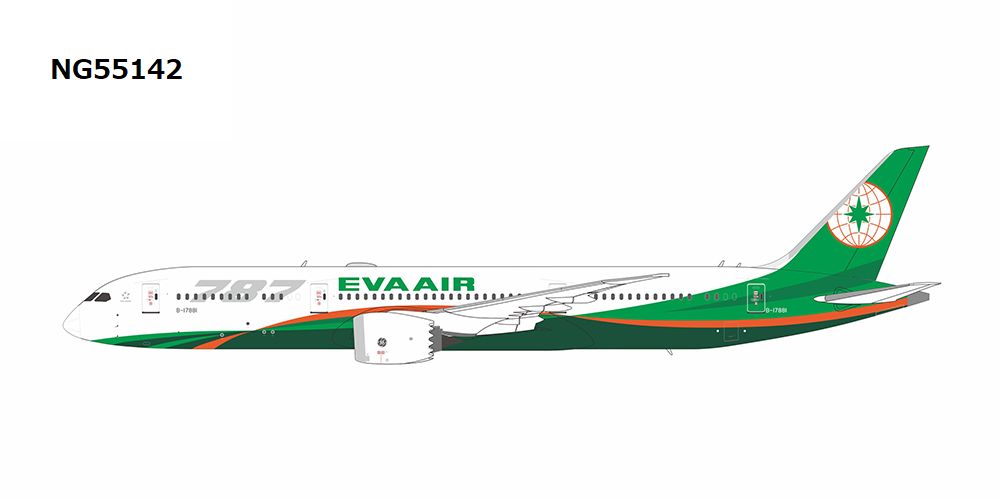 B787-9 エバー航空 B-17881 1/400 [NG55142]