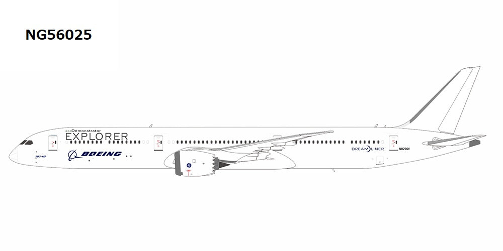 787-10 Boeing House Color Specific Eco Demonstrator N8290V 1/400 [NG56025] 