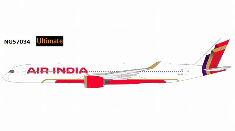 A350-1000 エア インディア 「first A350-1000 for Air India」 VT-JRO （ディスプレイスタンド付） 1/400 [NG57034]