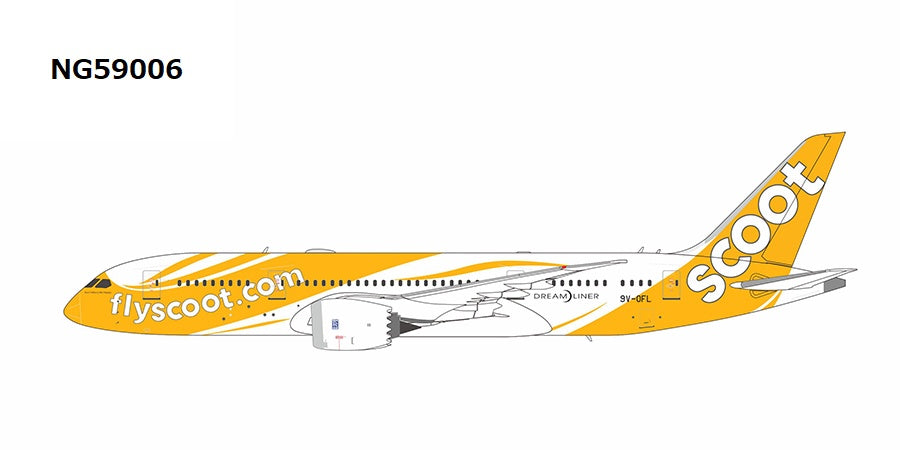 [Pre-order item] 787-8 Scoot 9V-OFL 1/400 (NG20230722) [NG59006] 