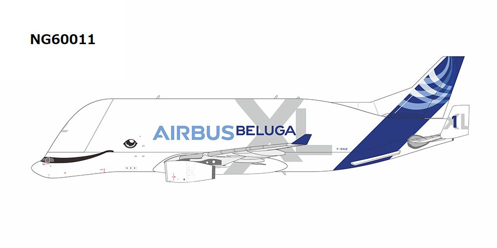 【予約商品】A330-743L ベルーガXL エアバス・トランスポート・インターナショナル #1 F-GXLG 1/400 (NG20250828) [NG60011]