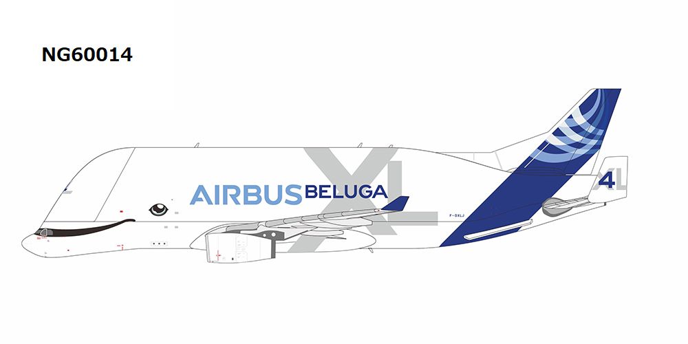 【予約商品】A330-743L ベルーガXL エアバス・トランスポート・インターナショナル #4 F-GXLJ 1/400 (NG20250828) [NG60014]