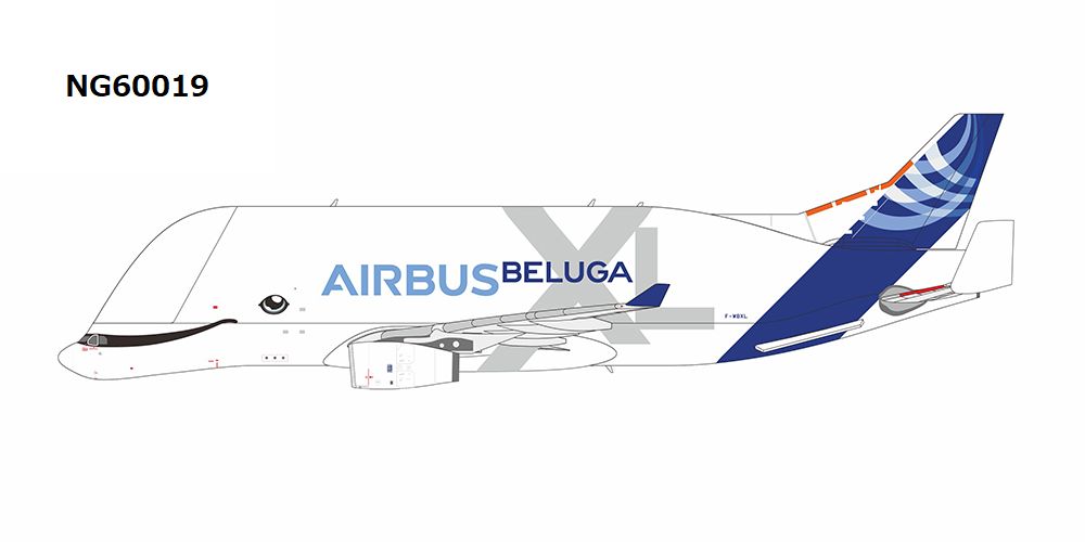 【予約商品】A330-743L ベルーガXL エアバス・トランスポート・インターナショナル 「revised test flight livery」 F-WBXL 1/400 (NG20250828) [NG60019]
