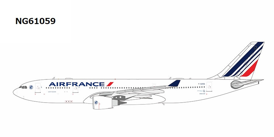 A330-200 Air France revised new colors named Saint-Nazaire F-GZCG 1/400 [NG61059] 