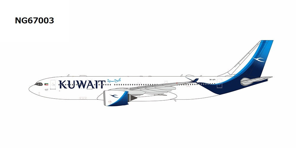 【予約商品】A330-800 クウェート航空  9K-API  1/400 (NG20240607) [NG67003]