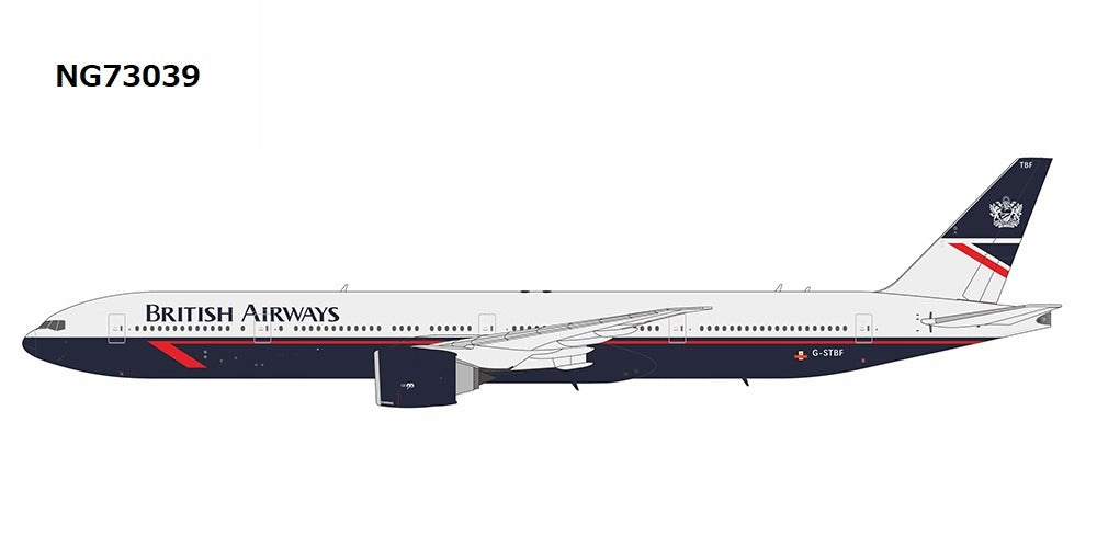 [Pre-order item] B777-300ER British Airways "fantasy retro livery with GE engines (Exclusive)" G-STBF 1/400 (NG20241217) [NG73039] 