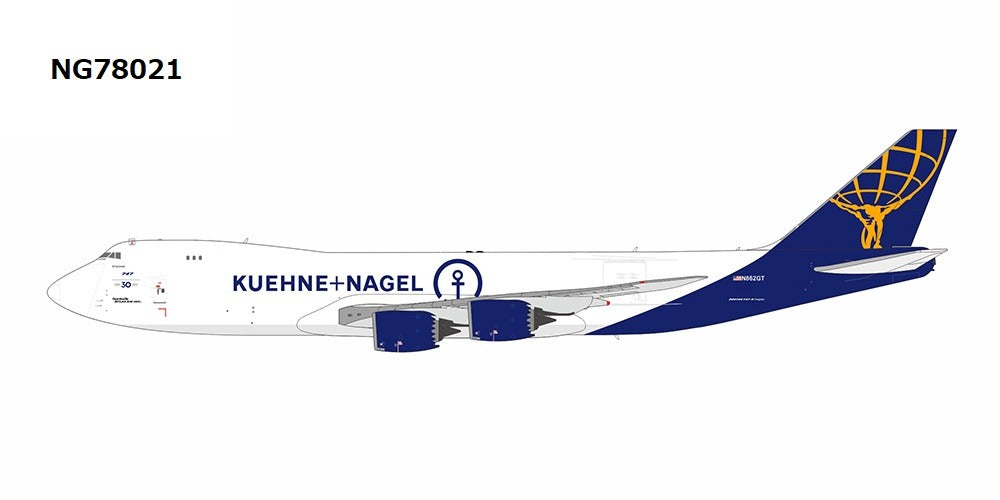 【予約商品】B747-8F アトラス航空 (KUEHNE+NAGEL) N862GT 1/400 (NG20240726) [NG78021]