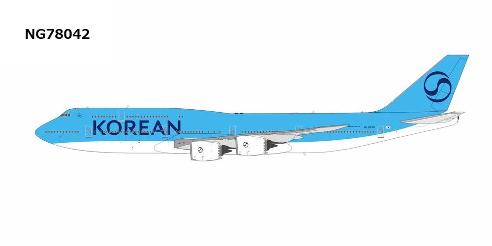 B747-8 大韓航空 「2025's livery」 HL7638 1/400 [NG78042]