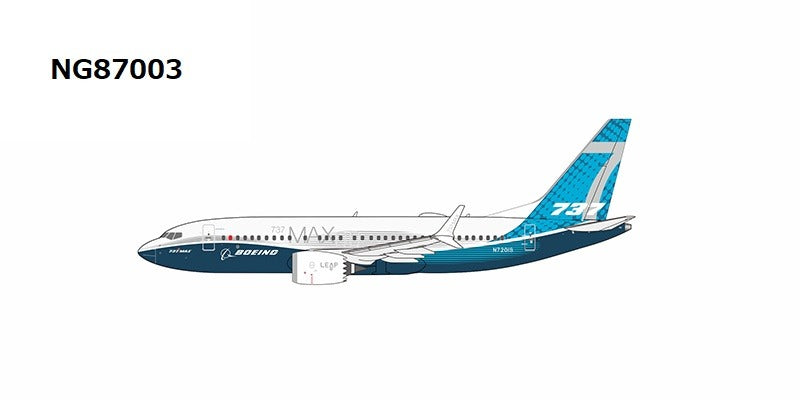 737 MAX7 Boeing House Color N7201S 1/400[NG87003] 