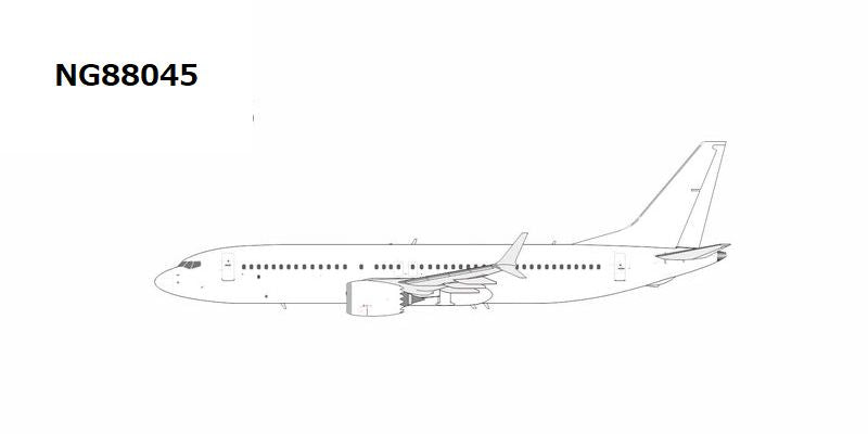 B737 MAX8 ホワイト 1/400 [NG88045]
