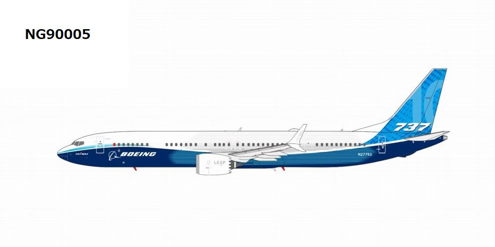 B737MAX10 ボーイング ハウスカラー N27752 1/400 [NG90005]